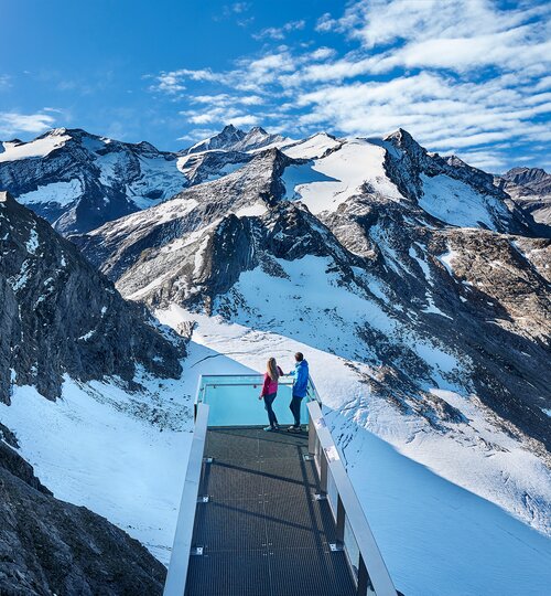 Nationalpark Gallery Panoramic Platform at Kitzsteinhorn | © Kitzsteinhorn