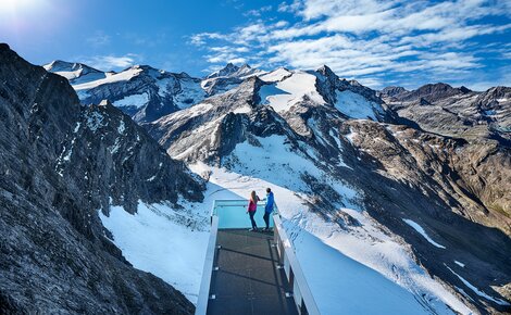 NATIONALPARK GALLERY | © Kitzsteinhorn Nationalpark Gallery Panoramic Platform at Kitzsteinhorn | © Kitzsteinhorn