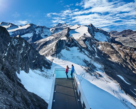 Nationalpark Gallery Panorama Plattform am Kitzsteinhorn