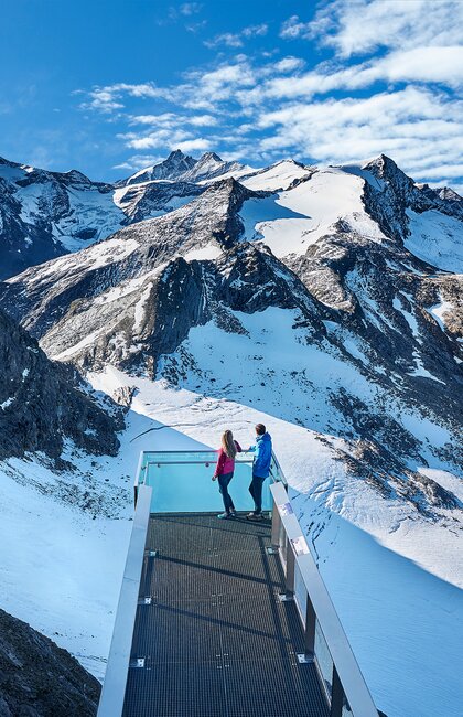 Nationalpark Gallery Panoramic Platform at Kitzsteinhorn | © Kitzsteinhorn