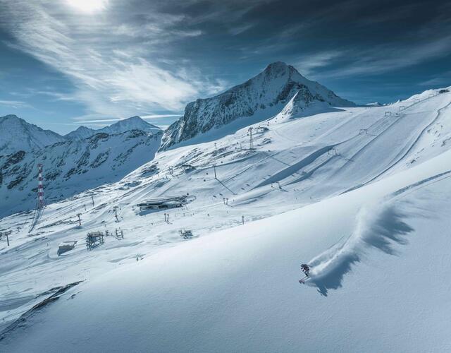 Freeride XXL on the Kitzsteinhorn | © Kitzsteinhorn