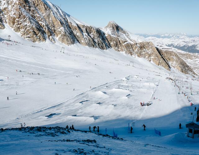 Glacier Park at the Kitzsteinhorn