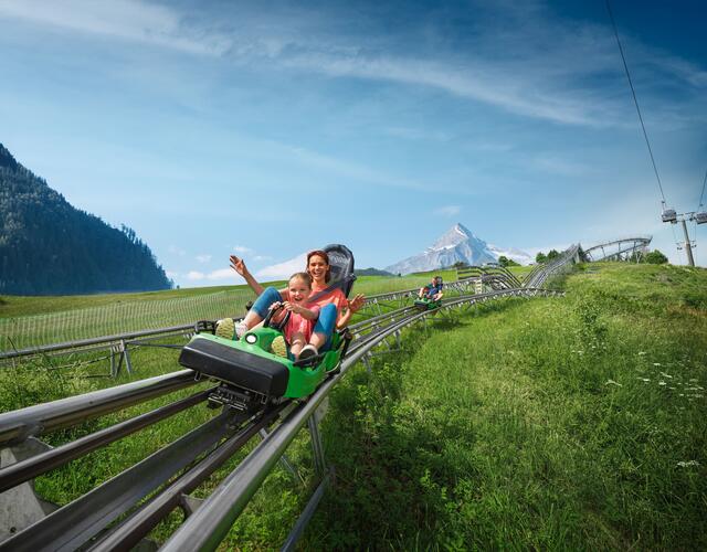 Maisi Flitzer Alpine Coaster in Kaprun | © Kitzsteinhorn