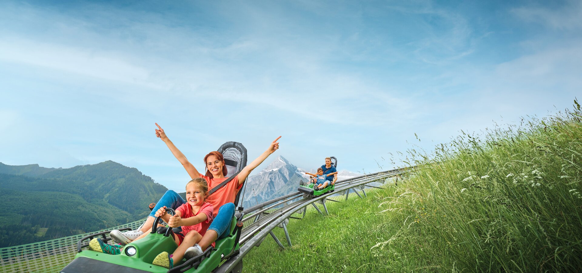 Maisi Flitzer Alpine Coaster in Kaprun | © Kitzsteinhorn