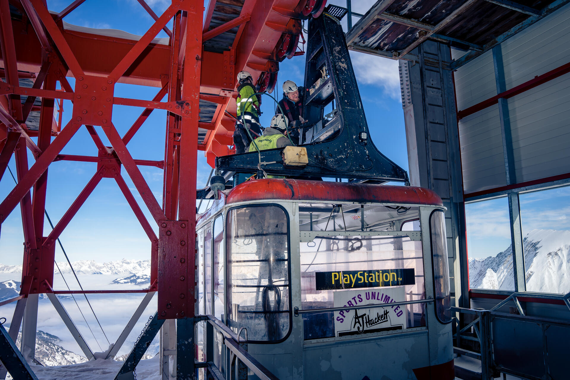 Revisionsarbeiten an der Werksbahn | © Edith Danzer